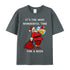 Unisex Christmas Theme Cotton T-Shirt